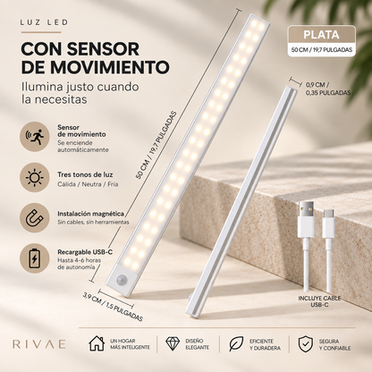 Rivae Glow — Luz LED con Sensor de Movimiento