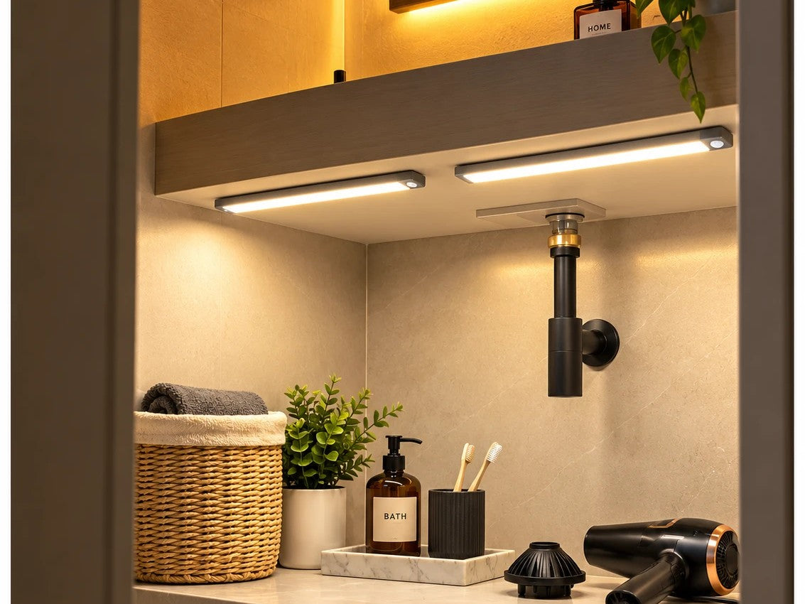 Rivae Glow instalada en baño